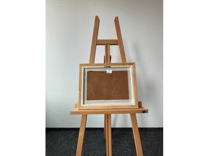 1 schilderij van kunstenaar Fred Arnus Zigldrum - Bergen in de zon - olieverfschilderij – foto 3 – kavel bij Zoll-Auktion, München