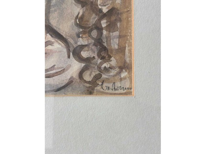 1 Bild Künstler W. Bertram - Ventimiglia - Aquarell – foto 2 – kavel bij Zoll-Auktion, München