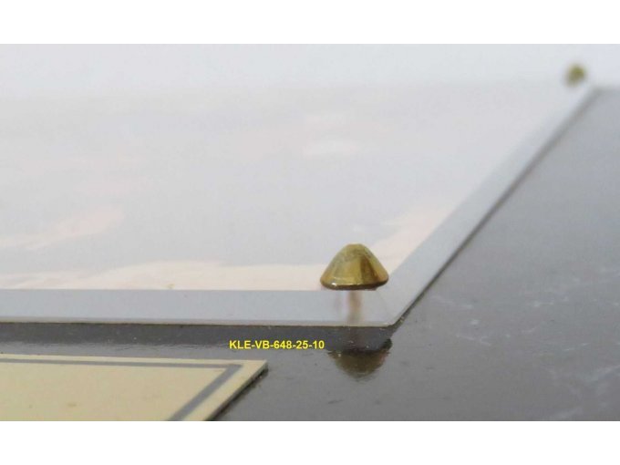 Detail Befestigung der Schutzscheibe