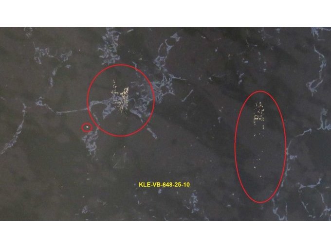 Verschmutzungen Rückseite