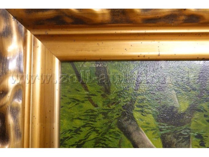 Detailansicht Bild mit leichten Schäden