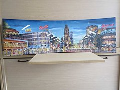 Panoramabild Kurfürstendamm Berlin (Curved)