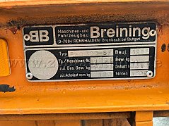 Typenbezeichnung FAO-800 SF
Baujahr 1988, Fahrgestellnr. 9621
zl.Gesamtgewicht 1.800