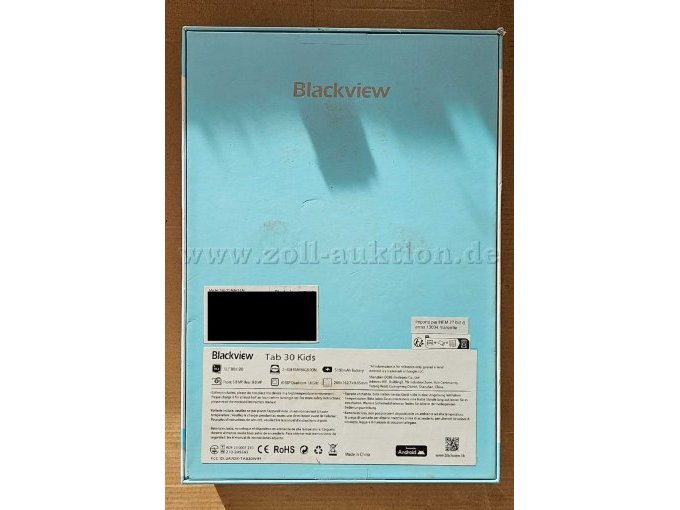 Verpackungsrückseite