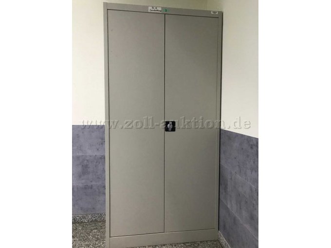 1 Blechschrank grau – foto 2 – kavel bij Zoll-Auktion, Stralsund