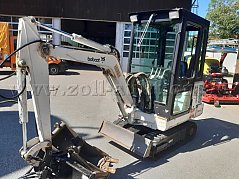 Minibagger Seitenansicht links