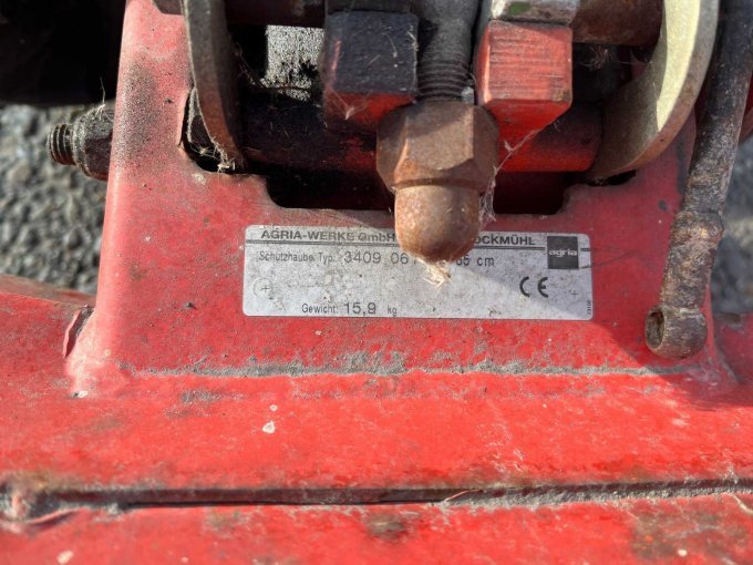 Typenschild Bodenfräse