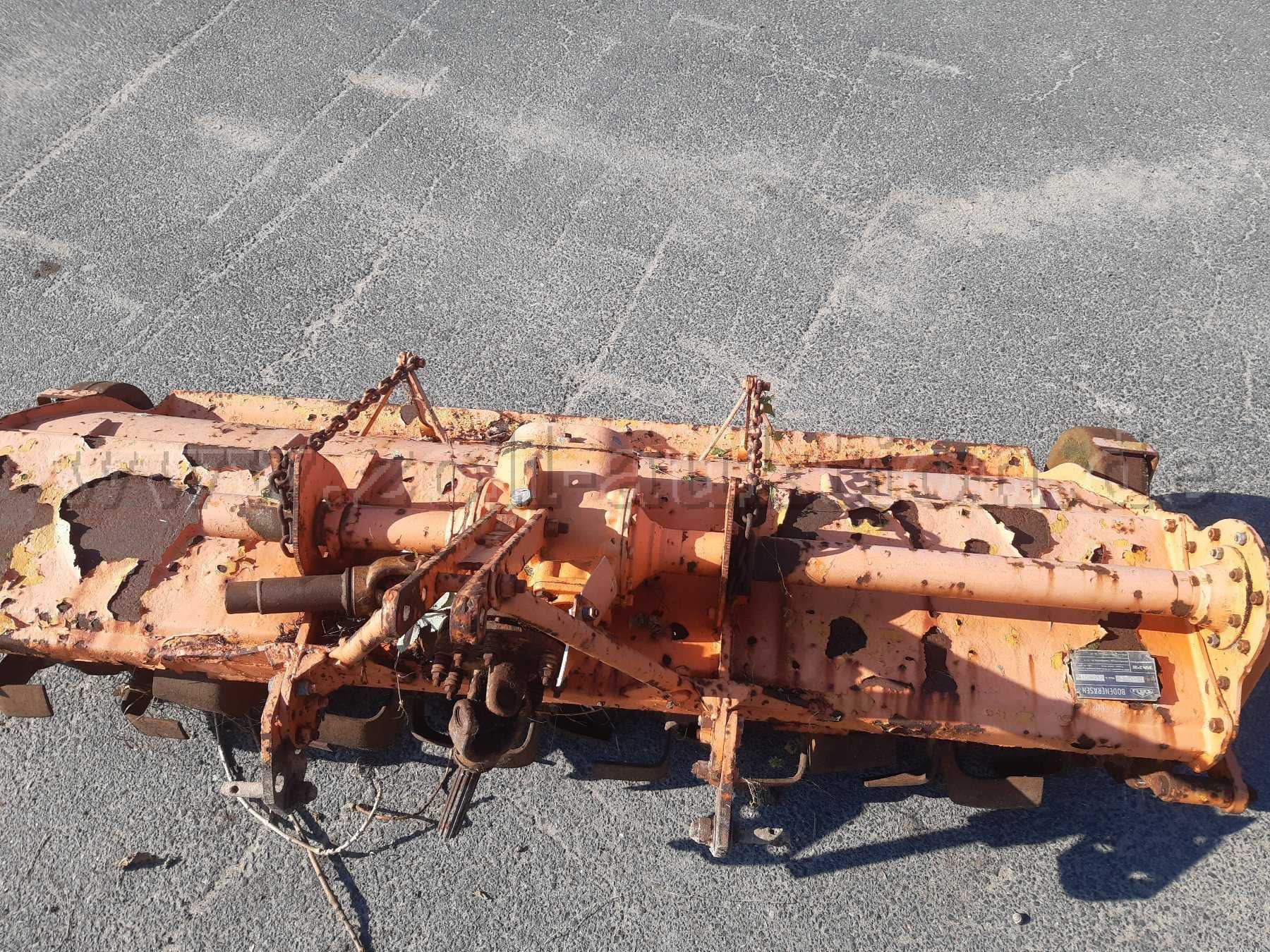 Bodenfräse von oben