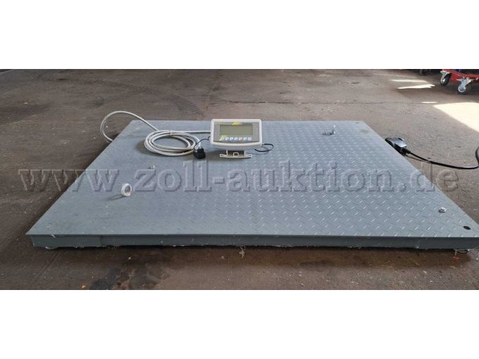 Bodenwaage mit LCD-Display