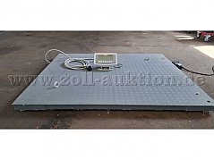 Bodenwaage mit LCD-Display