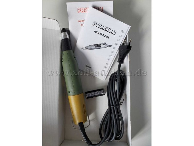 Bohr- und Fräsgerät Proxxon Micromot 230/E