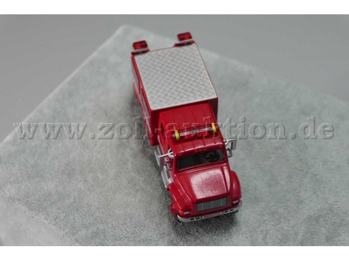 Boley Feuerwehrfahrzeug Doppelkabine, 1:87 Ansicht von oben