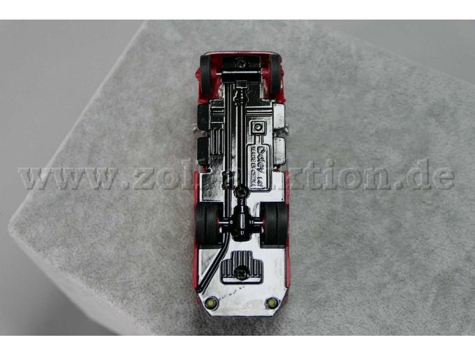 Boley Feuerwehrfahrzeug Doppelkabine, 1:87 Ansicht von unten