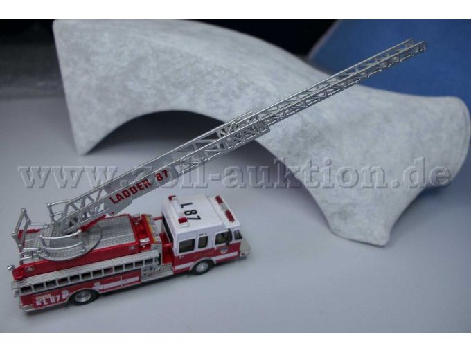 Boley Feuerwehrfahrzeug mit Leiter (L87), 1:87 Ansicht von oben