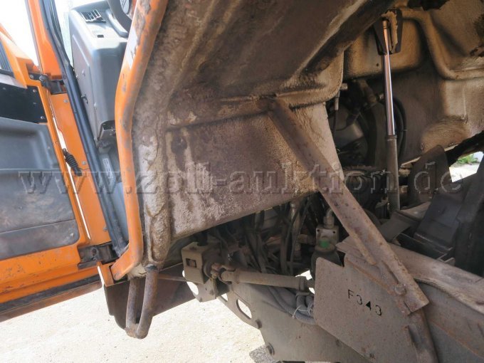 Rost am Rahmen der Kabine