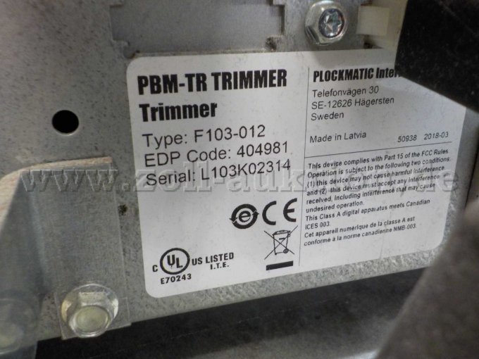 1 boekjesmaker (brochureafwerker) Plockmatic 350 – foto 10 – kavel bij Zoll-Auktion, Nürnberg