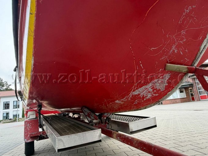 1 Boot (Hersteller unbek.) mit 25-PS (Evinrude) und Einachs-Trailer (Heinemann) – foto 17 – kavel bij Zoll-Auktion, Geeste