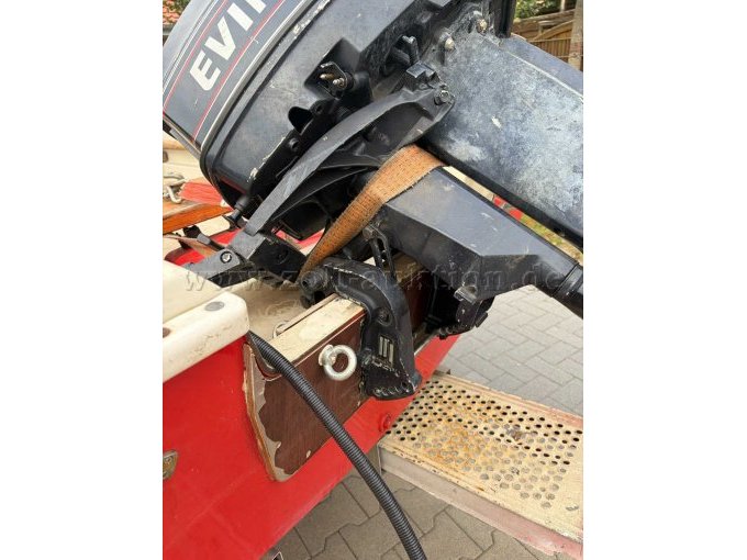 1 Boot (Hersteller unbek.) mit 25-PS (Evinrude) und Einachs-Trailer (Heinemann) – foto 3 – kavel bij Zoll-Auktion, Geeste