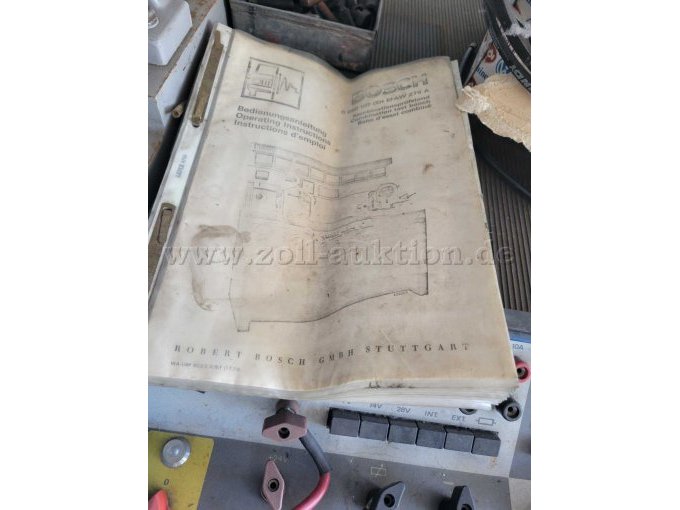 Bosch EFAW 275 A Kombinationsprüfstand - Ansicht Beschreibung 3