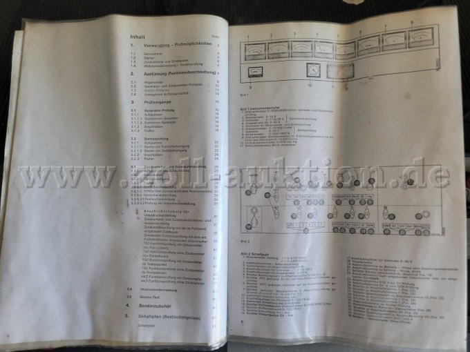 Bosch EFAW 275 A Kombinationsprüfstand - Ansicht Beschreibung 4