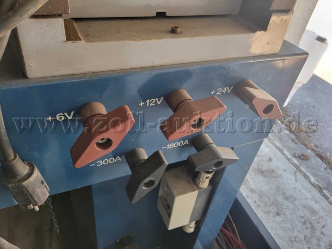 Bosch EFAW 275 A Kombinationsprüfstand - Detailansicht Hebel Bedienung