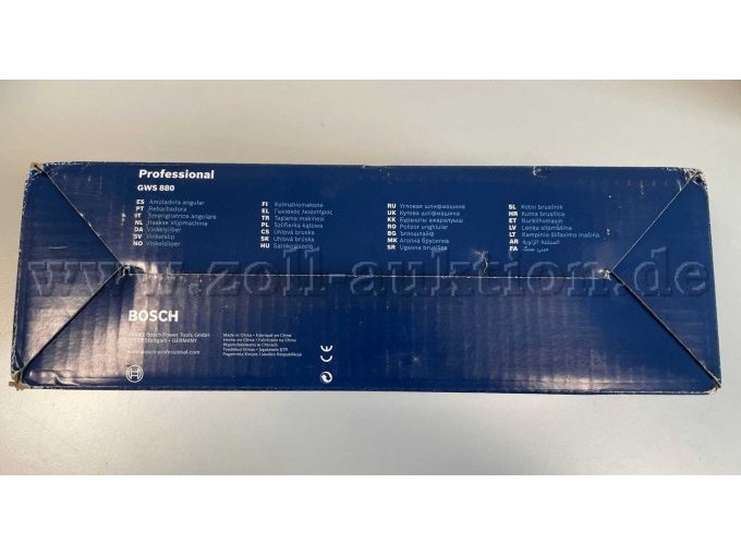 Originalverpackung Unterseite