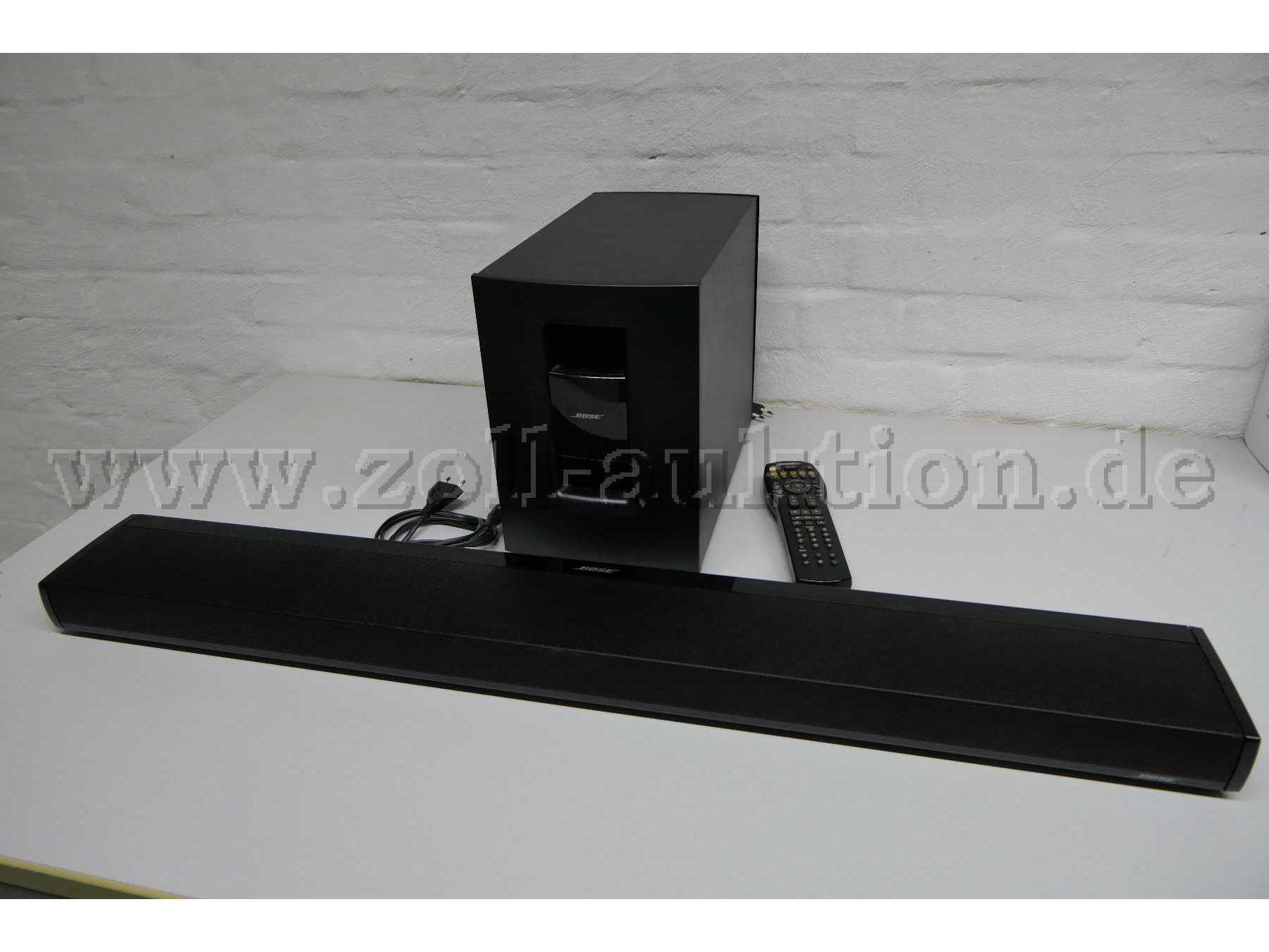 Lautsprechersystem Bose CineMate 1 SR inkl. Fernbedienung Gesamtansicht