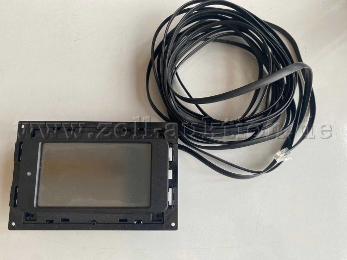 Komponente Touch-Display mit Anschlusskabel, Ansicht von vorne