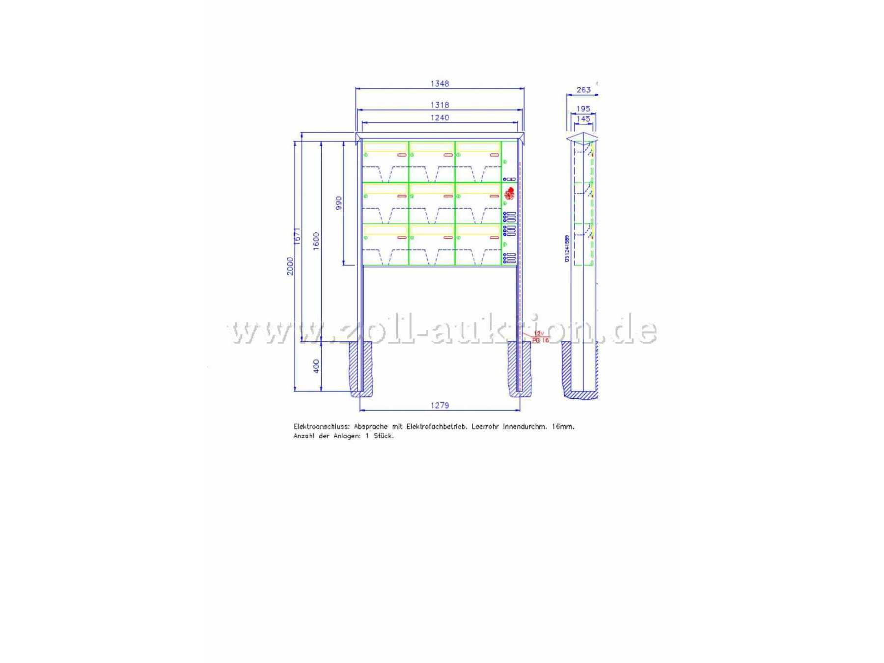technische Zeichnung