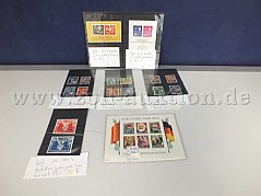 Gesamtansicht der Briefmarken