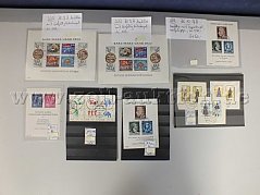 Gesamtansicht der Briefmarken