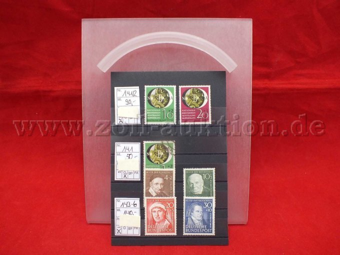 Position 3 
Gesamtansicht der beschriebenen Briefmarken