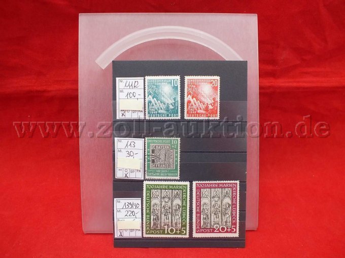 Position 4 
Gesamtansicht der beschriebenen Briefmarken