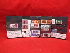 Gesamtansicht der Briefmarken
