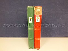 Gesamtansicht der Auktionsware Briefmarkensammlung, 2 Alben, Berlin