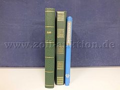 Gesamtansicht der Auktionsware  Briefmarkensammlung, 3 Alben, DDR, Verschiedenes