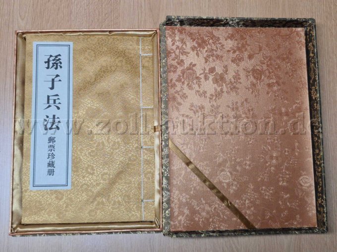 Briefmarkensammlung Buch mit Etui