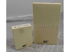 1 Brieftasche und 1 Kartenetui „Mont Blanc“ Meisterstück Urban