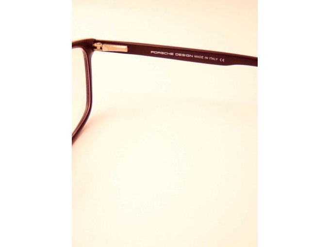 Herrenbrille Porsche Design_ Herstellername und CE-Kennung