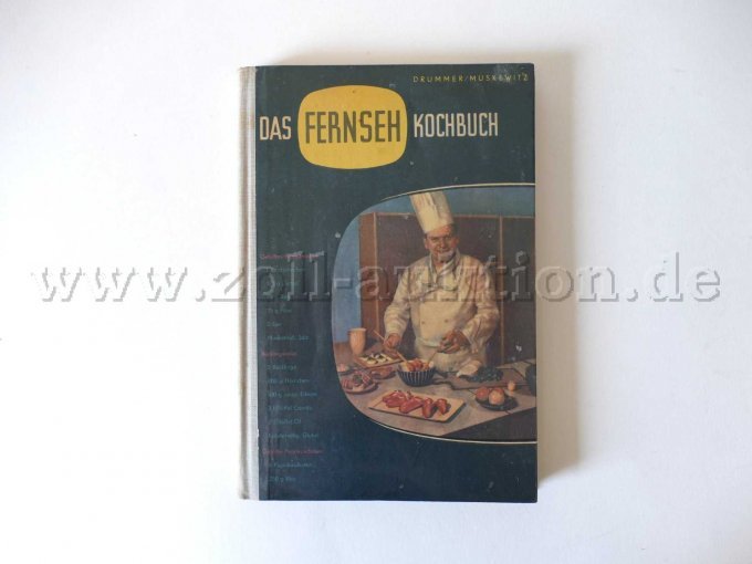 Das Fernsehkochbuch, von 1963 (Drummer / Muskewitz)