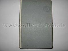 Buch Vorderseite mit Stempel.