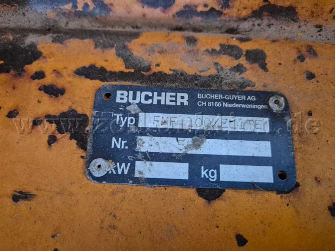 Typenschild Mulcher