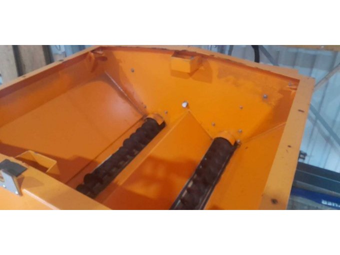 zwei Förderschnecke