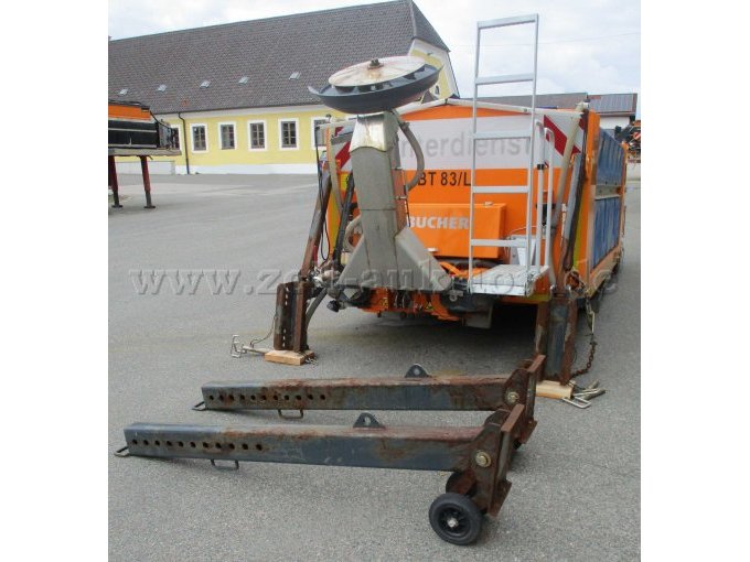 1 Bucher LKW Salzstreuautomat Icebear 5000W E FS, gebraucht: Ansicht von hinten