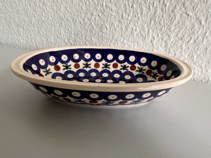 Bunzlauer Keramik Set - 1 Schüssel oval