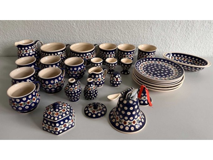 Bunzlauer Keramik Set - Gesamtansicht