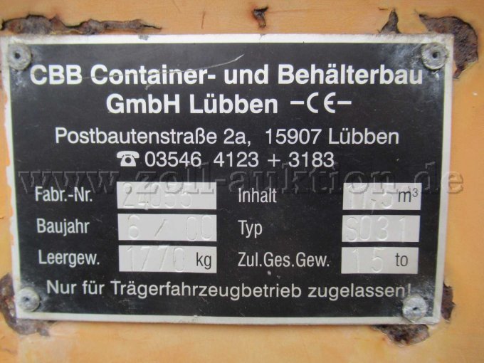 Typenschild