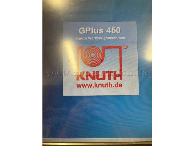 CNC-Drehmaschine Knuth - Label