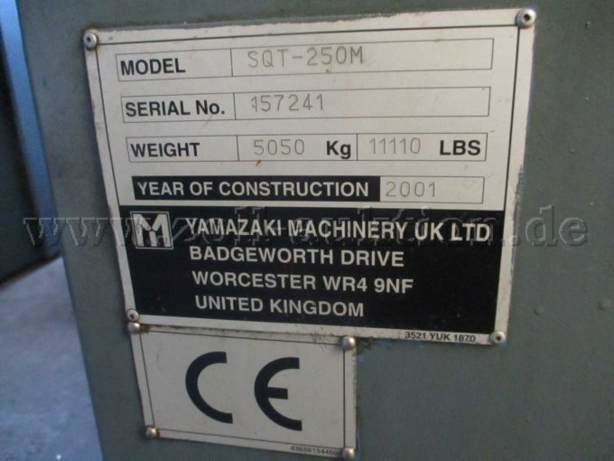 Typschild Maschine