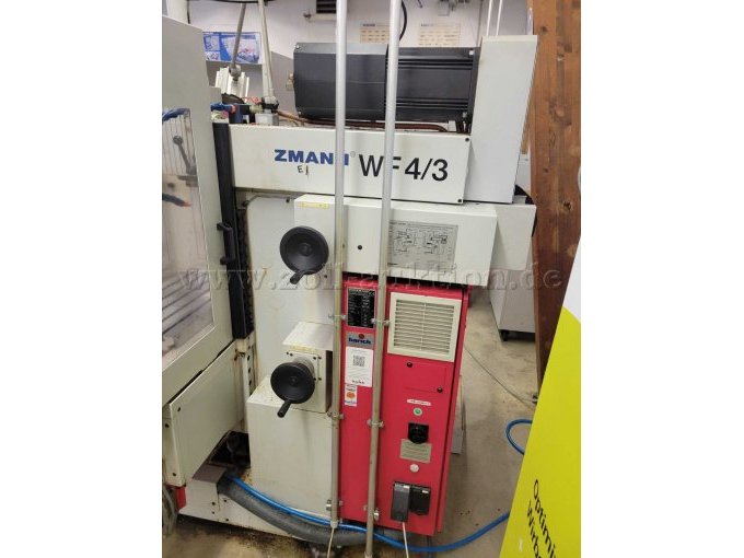 CNC-Fräsmaschine Kunzmann WF 4/3 - Ansicht Steuerung Hinten